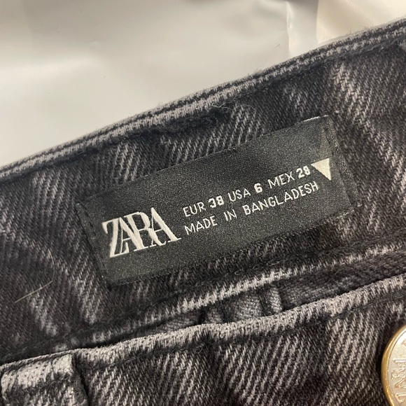 Zara Straight Leg Jeans - Picture 2 of 6